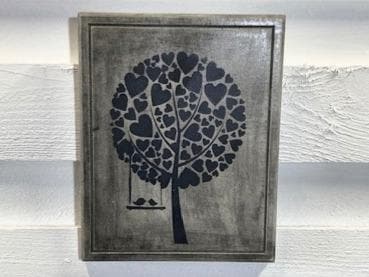 Stone Wall Art Plaque.Home & Garden