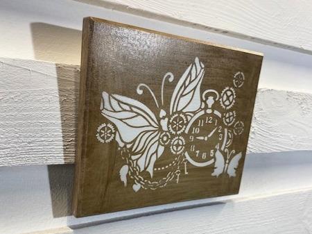 Stone Wall Art Plaque.Home & Garden