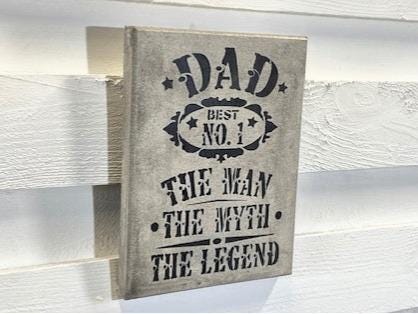 Stone Wall Art Plaque.Home & Garden