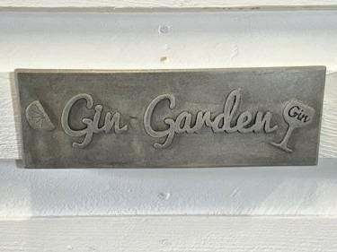 Stone Wall Art Plaque.Home & Garden