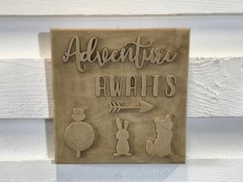 Stone Wall Art Plaque.Home & Garden