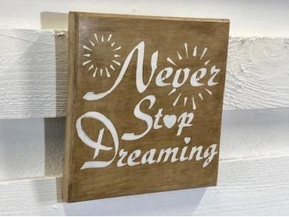 Stone Wall Art Plaque.Home & Garden