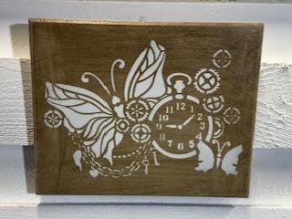 Stone Wall Art Plaque.Home & Garden