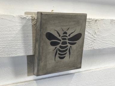 Stone Wall Art Plaque.Home & Garden