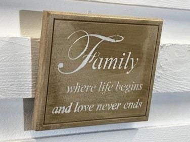 Stone Wall Art Plaque.Home & Garden