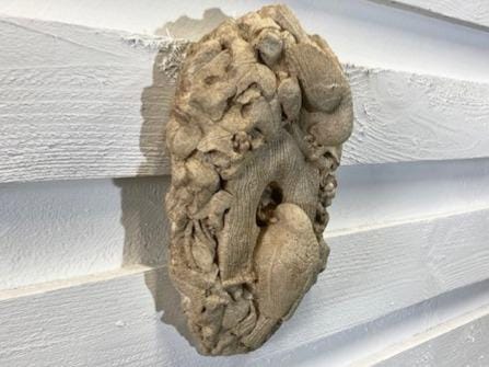 Stone Wall Art Plaque.Home & Garden