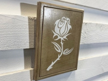 Stone Wall Art Plaque.Home & Garden