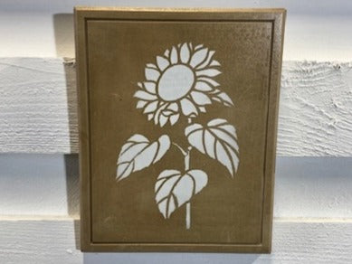 Stone Wall Art Plaque.Home & Garden