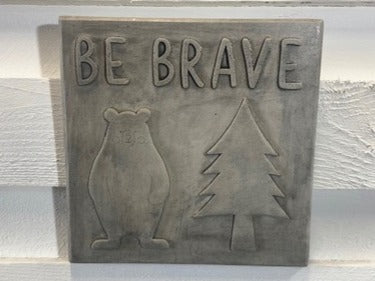 Stone Wall Art Plaque.Home & Garden