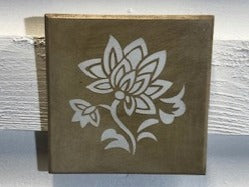 Stone Wall Art Plaque.Home & Garden