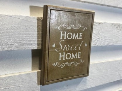 Stone Wall Art Plaque.Home & Garden