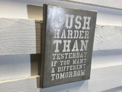 Stone Wall Art Plaque.Home & Garden