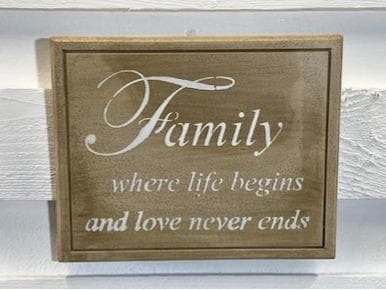 Stone Wall Art Plaque.Home & Garden