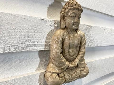 Stone Wall Art Plaque.Home & Garden