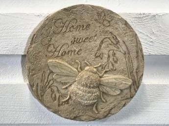 Stone Wall Art Plaque.Home & Garden