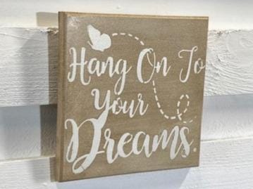 Stone Wall Art Plaque.Home & Garden