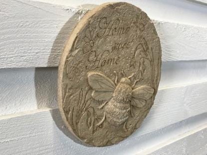 Stone Wall Art Plaque.Home & Garden