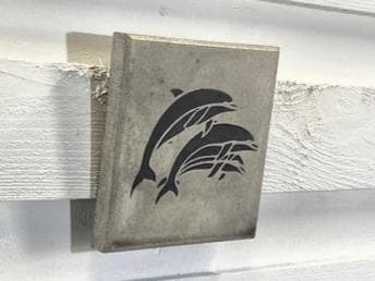 Stone Wall Art Plaque.Home & Garden