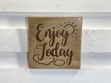 Stone Wall Art Plaque.Home & Garden