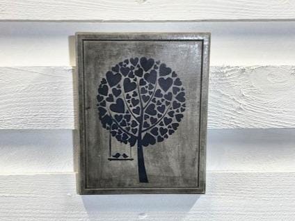 Stone Wall Art Plaque.Home & Garden