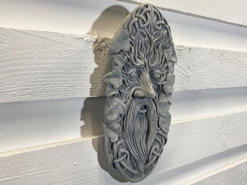 Stone Wall Art Plaque.Home & Garden