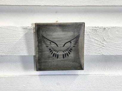 Stone Wall Art Plaque.Home & Garden