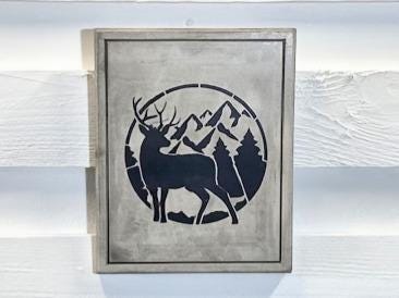 Stone Wall Art Plaque.Home & Garden