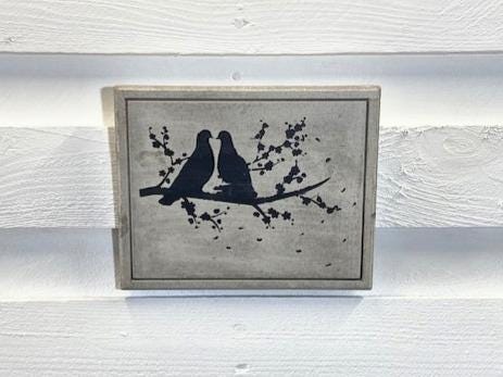 Stone Wall Art Plaque.Home & Garden