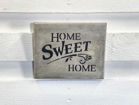 Stone Wall Art Plaque.Home & Garden