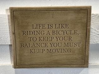 Stone Wall Art Plaque.Home & Garden