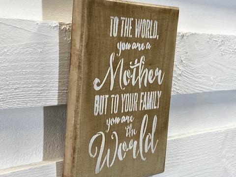Stone Wall Art Plaque.Home & Garden