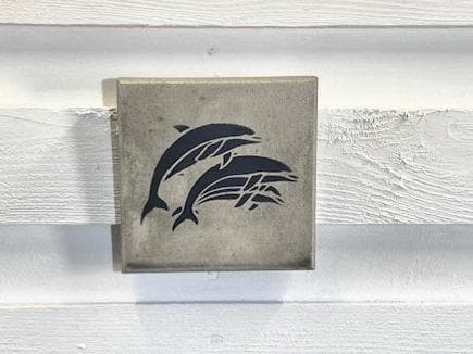 Stone Wall Art Plaque.Home & Garden
