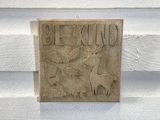 Stone Wall Art Plaque.Home & Garden
