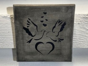 Stone Wall Art Plaque.Home & Garden