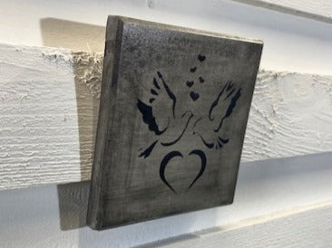 Stone Wall Art Plaque.Home & Garden