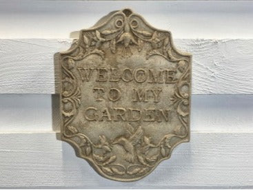 Stone Wall Art Plaque.Home & Garden