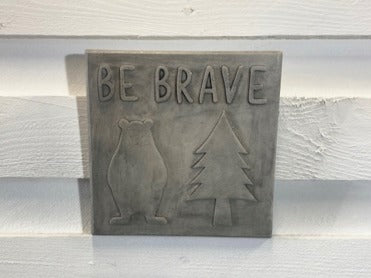 Stone Wall Art Plaque.Home & Garden