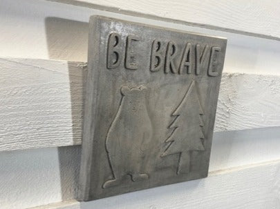 Stone Wall Art Plaque.Home & Garden