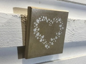 Stone Wall Art Plaque.Home & Garden