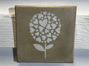 Stone Wall Art Plaque.Home & Garden