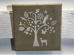 Stone Wall Art Plaque.Home & Garden