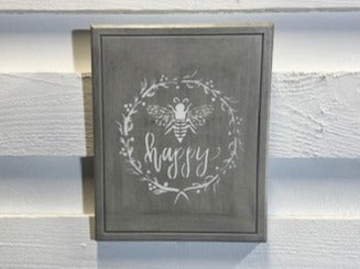 Stone Wall Art Plaque.Home & Garden