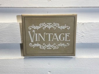 Stone Wall Art Plaque.Home & Garden