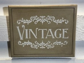 Stone Wall Art Plaque.Home & Garden