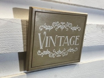 Stone Wall Art Plaque.Home & Garden