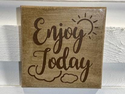 Stone Wall Art Plaque.Home & Garden