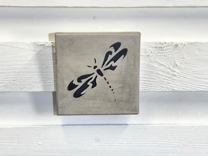 Stone Wall Art Plaque.Home & Garden