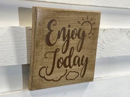 Stone Wall Art Plaque.Home & Garden