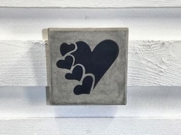 Stone Wall Art Plaque.Home & Garden
