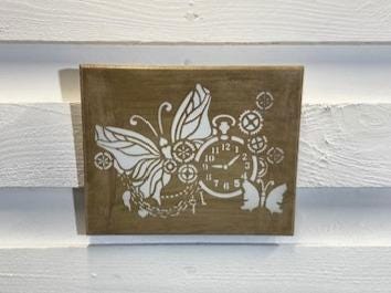 Stone Wall Art Plaque.Home & Garden